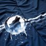 French terry Panel mystical wolf | Glitzerpüppi – navy blue/white,  thumbnail number 2