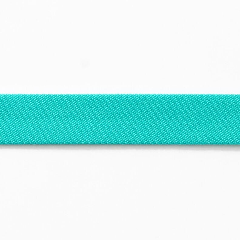 Outdoor Bias binding folded [20 mm] – aqua blue,  image number 1