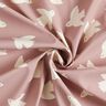 Raincoat Fabric birds Digital Print – light dusky pink,  thumbnail number 4