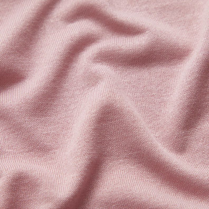 Lightweight summer jersey viscose – light dusky pink,  image number 2