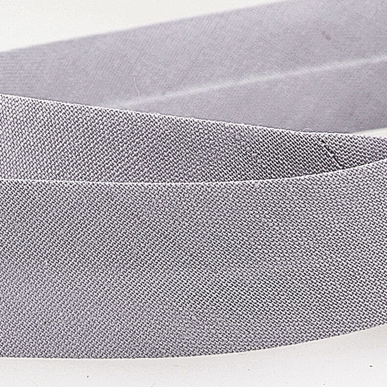 Bias binding Polycotton [20 mm] – light grey,  image number 2