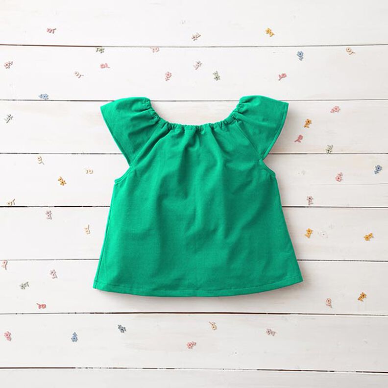 Medium Cotton Jersey Plain – green,  image number 7
