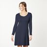 GOTS Cotton Jersey | Tula – navy blue,  thumbnail number 5