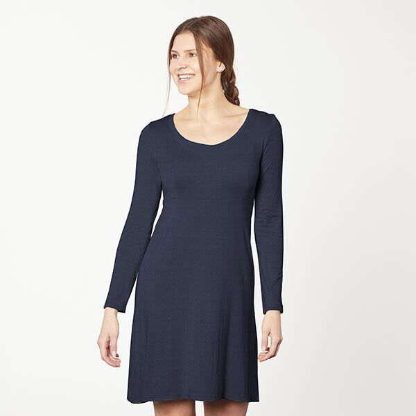 GOTS Cotton Jersey | Tula – navy blue,  image number 5