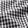 Cotton Vichy check 0,5 cm – black/white,  thumbnail number 2