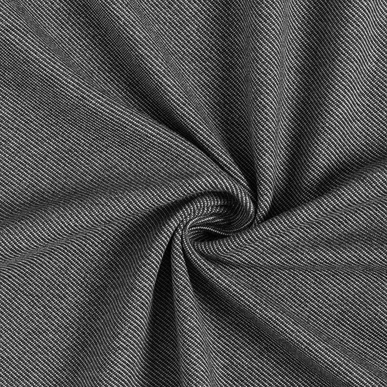 plain denim look jersey – black,  image number 3