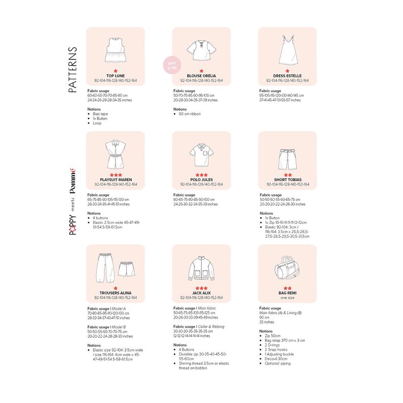 Poppy Magazine 26 | Poppy Fabrics &ndash; cream,  image number 3