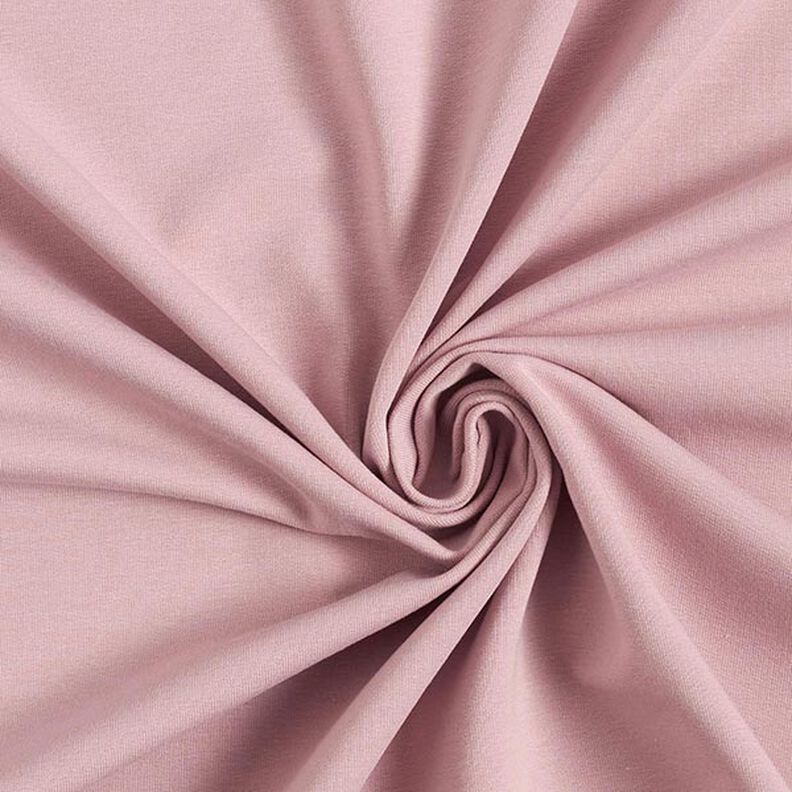 Light French Terry Plain – light dusky pink,  image number 1