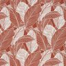 Decor Fabric Canvas large leaves – copper,  thumbnail number 1