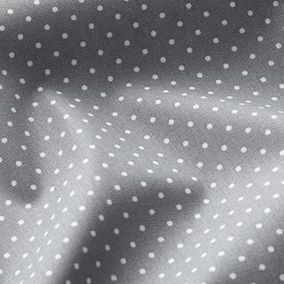 Coated Cotton Little Dots – grey, 