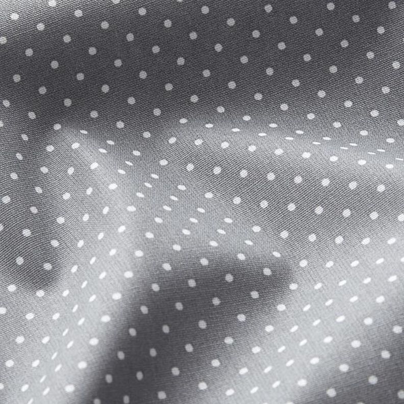 Coated Cotton Little Dots – grey,  image number 3