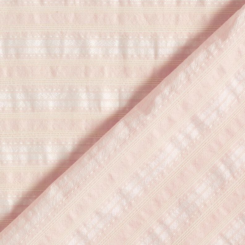 Crinkle stripes cotton blend – rosé,  image number 4