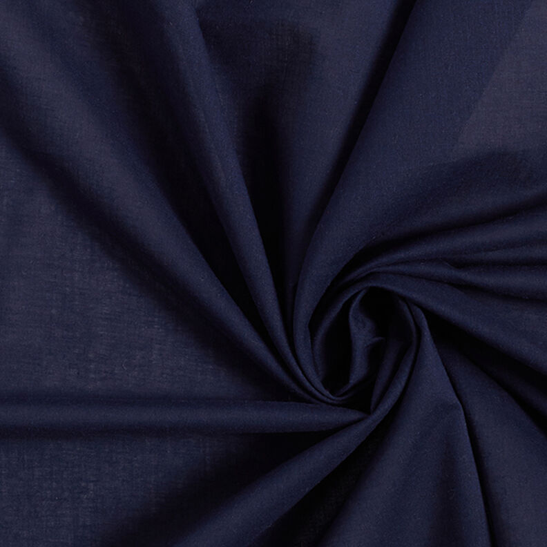 Plain Cotton Batiste – navy blue,  image number 1