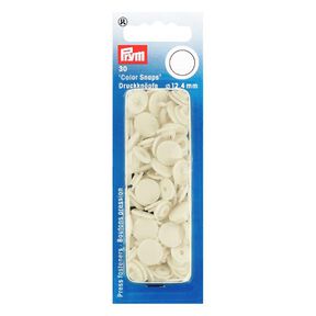 Colour Snaps Press Fasteners 16 – offwhite | Prym, 