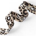Splodges Bias Tape Leo [ 20 mm ] – beige/black, 