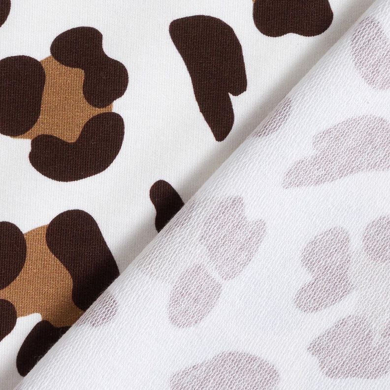 French terry Digital Print – sand,  image number 4