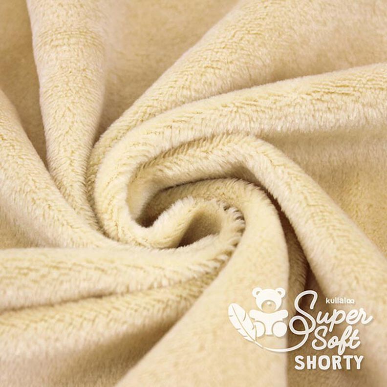 SuperSoft SHORTY plush [ 1 x 0,75 m | 1,5 mm ] - beige | Kullaloo,  image number 4