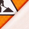 French terry Panel Construction worker outfit | Stoff&Liebe – light orange/silver grey,  thumbnail number 4