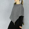 FRAU PENNY Asymmetric Reversible Poncho | Studio Schnittreif | one size,  thumbnail number 4
