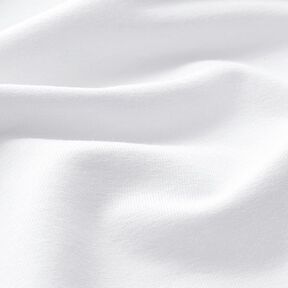 Light French Terry Plain – white, 