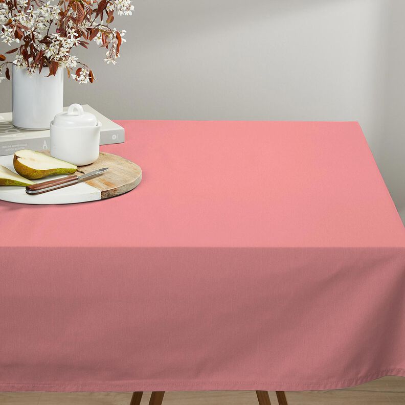 pure heavy linen Plain – dusky pink,  image number 7