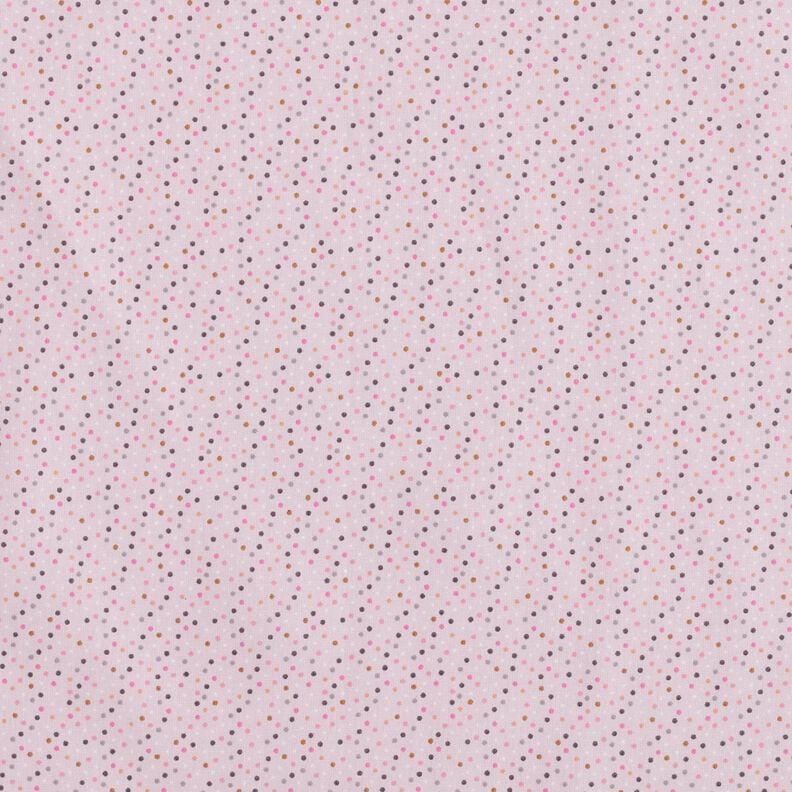 Cotton Poplin colourful mini dots – pastel violet,  image number 1