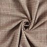 Glen Plaid Wool Fabric – pink/khaki,  thumbnail number 4