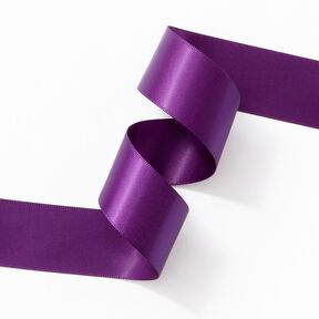 Satin Ribbon [25 mm] – aubergine, 