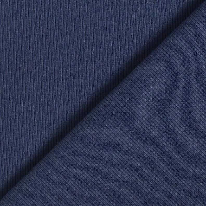2x2 Ribbing Plain – navy blue,  image number 3