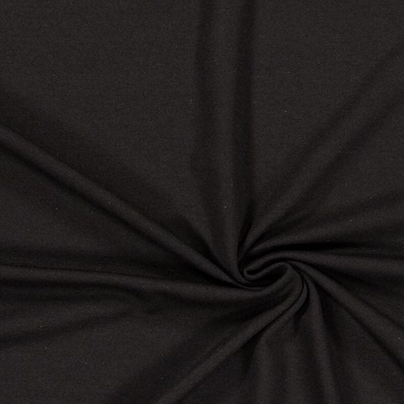 Medium Viscose Jersey – black,  image number 1