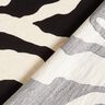 Viscose crepe zebra print – black/ivory,  thumbnail number 4