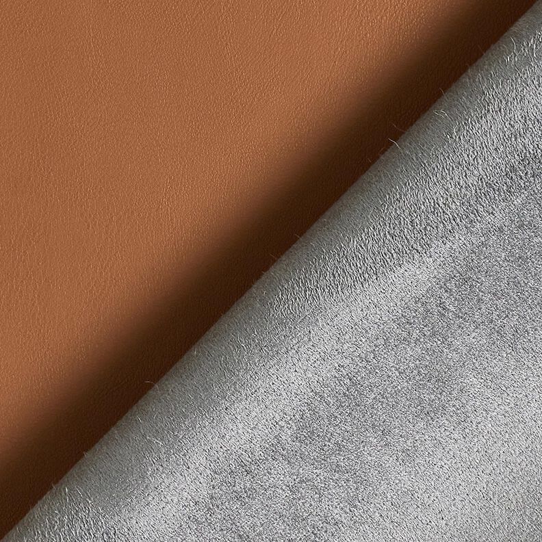 Imitation Leather with velour reverse  – cinnamon,  image number 4