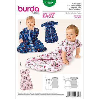 Sleeping Bag, Burda 9382, 