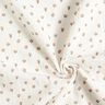 Double Gauze/Muslin mini tulips Digital Print – white,  thumbnail number 3