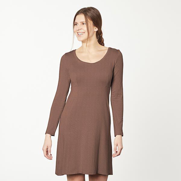 GOTS Cotton Jersey | Tula – brown,  image number 5