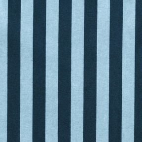 Cotton Jersey Block Stripes &ndash; indigo/light blue, 