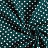 Cotton Poplin Polka dots – dark green/white,  thumbnail number 3