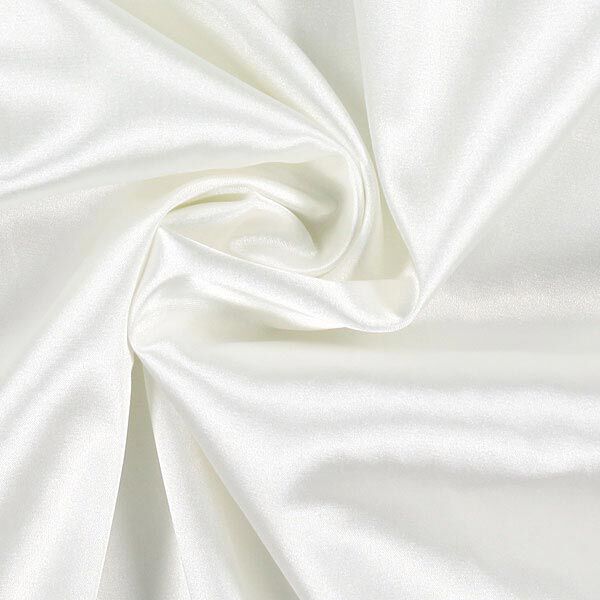 Stretch Satin – offwhite,  image number 2