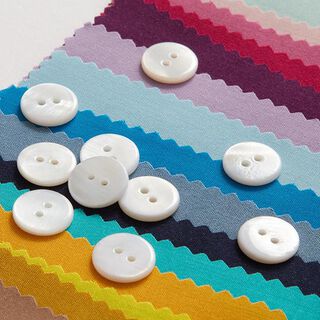 Blouses Button Set [ 10-Pieces ] – white, 