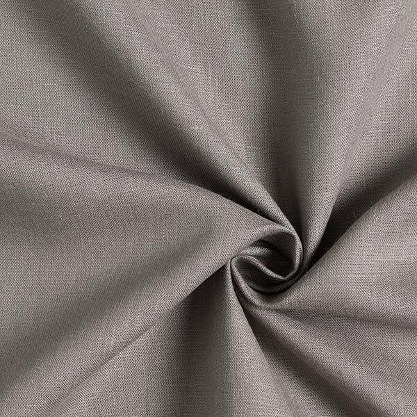 Linen Fabric – dark grey,  image number 1