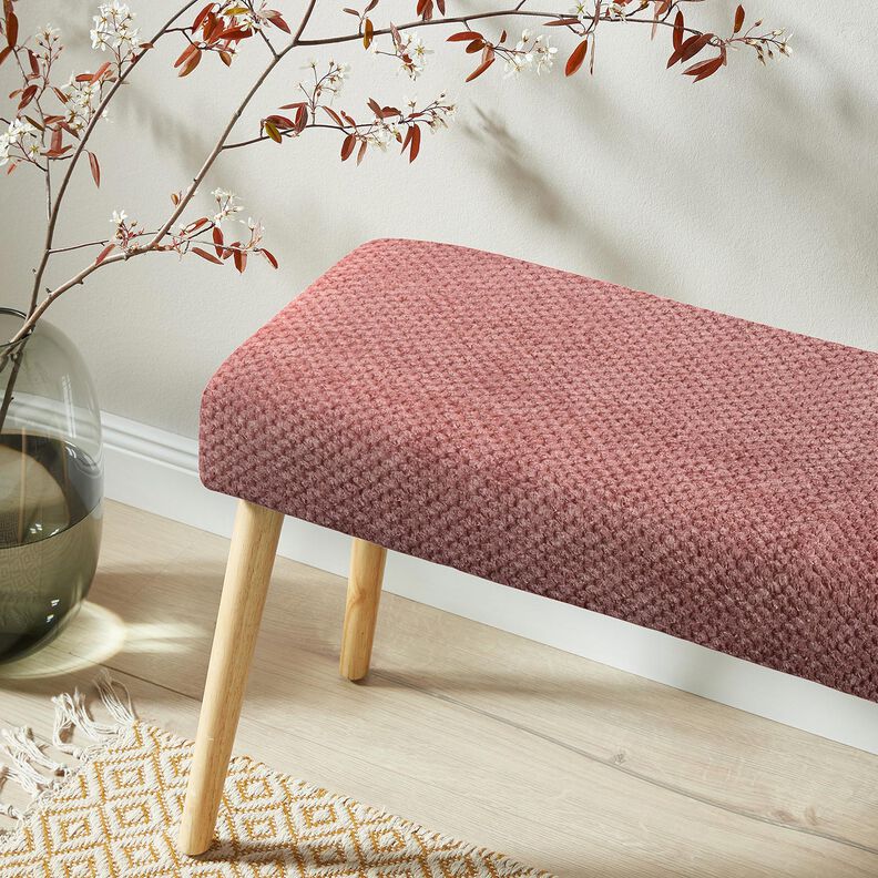 Upholstery Fabric soft structural pattern – dusky pink,  image number 8