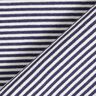 Tubular ribbing for cuffs narrow rings – navy blue/white,  thumbnail number 4