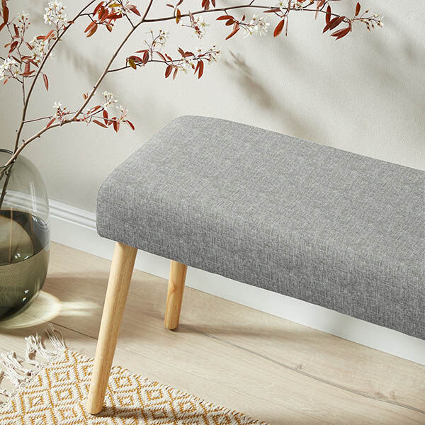 Upholstery Fabric Monotone Mottled – light grey,  image number 6