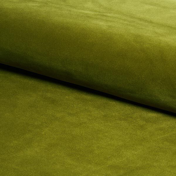 Upholstery Fabric Velvet – olive,  image number 1