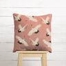 Decor Fabric Half Panama stylish cranes – dusky pink/cream,  thumbnail number 6