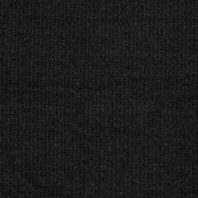 Super soft rib knit plain – black, 