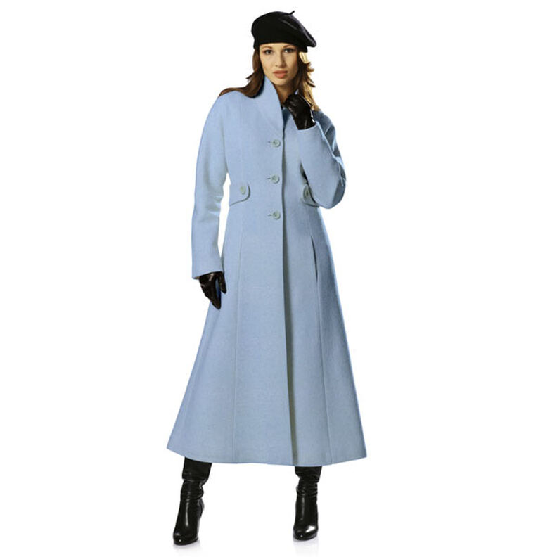 Fulled woollen loden – light blue,  image number 4
