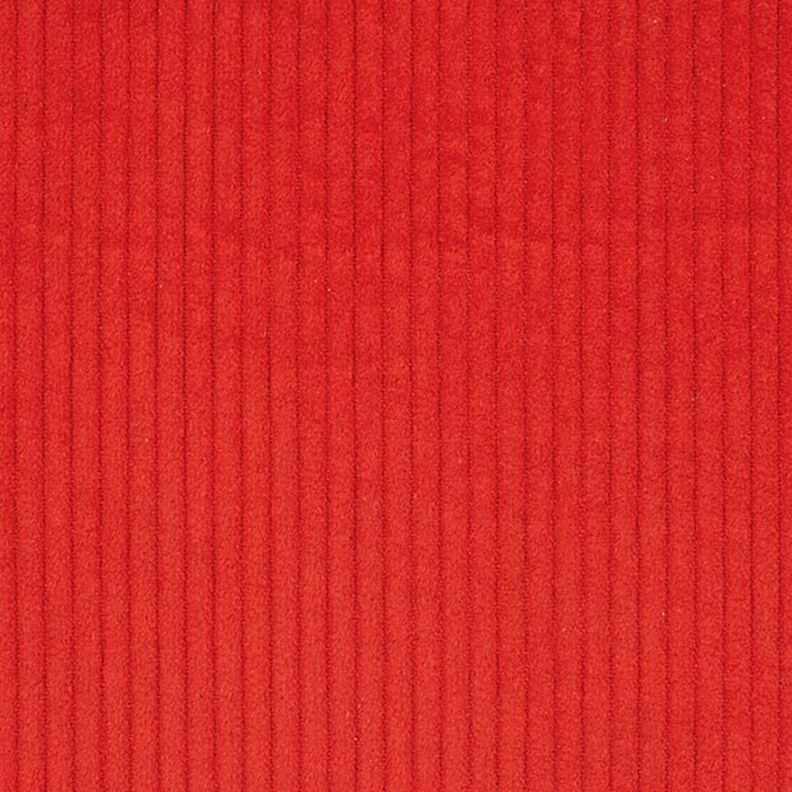 Chunky Corduroy pre-washed Plain – signal red, image number 1
