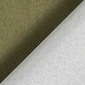 Matte Velvet Upholstery Fabric – olive,  thumbnail number 4