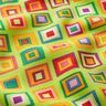 colourful boxes carnival fabric – neon yellow,  thumbnail number 2